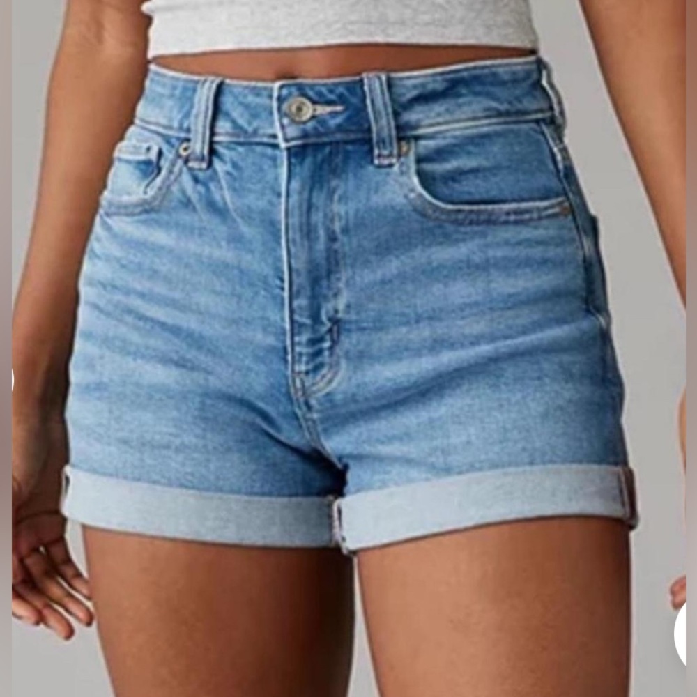 American Eagle Outfitters Light Blue Jean Shorts